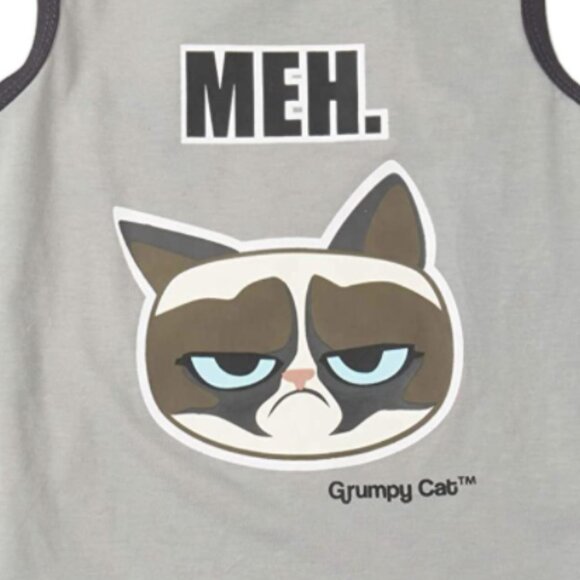 PETRAGEOUS GRUMPY CAT Meh dog tee shirt M - Picture 6 of 7